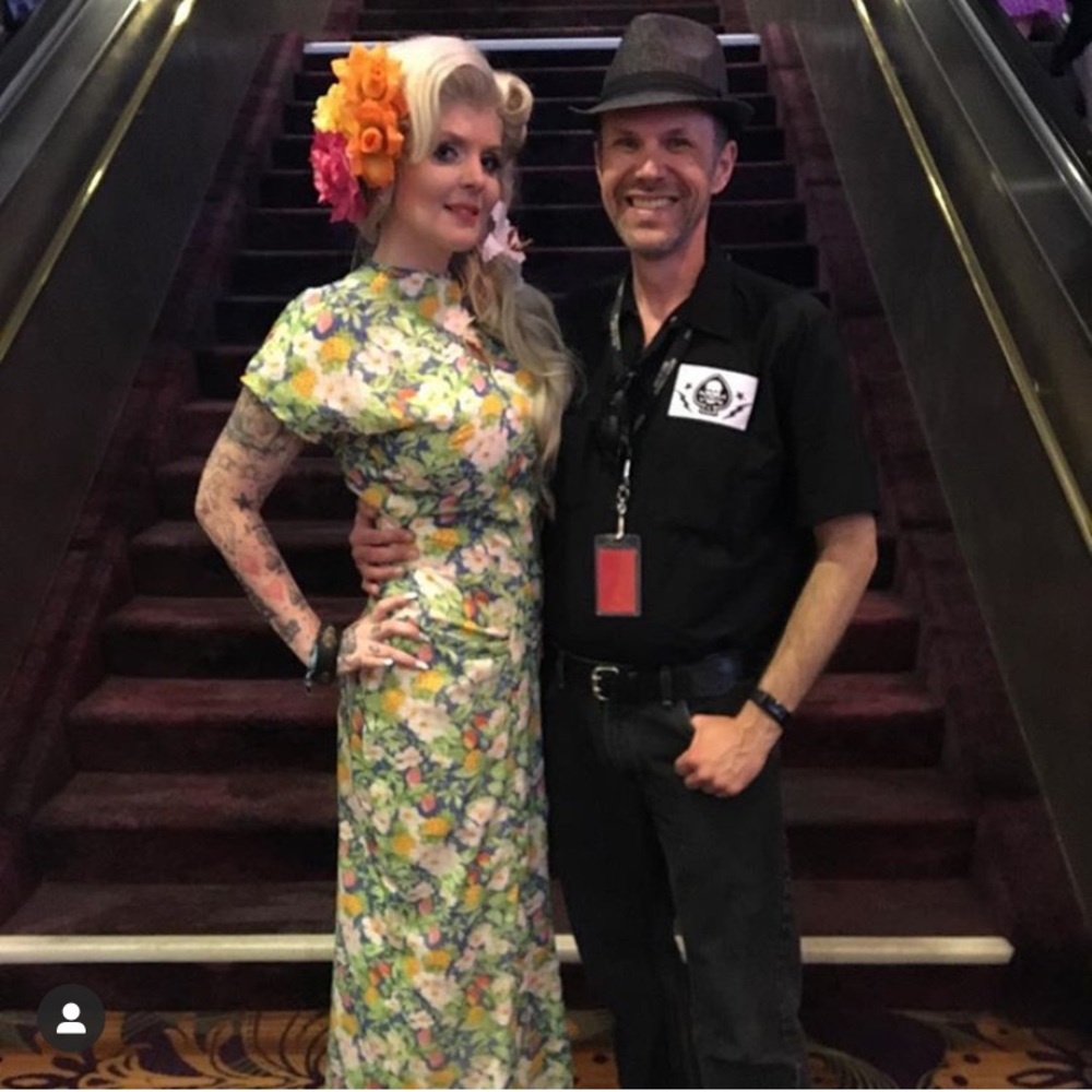 Hawaiian Inspired Pinup Dress